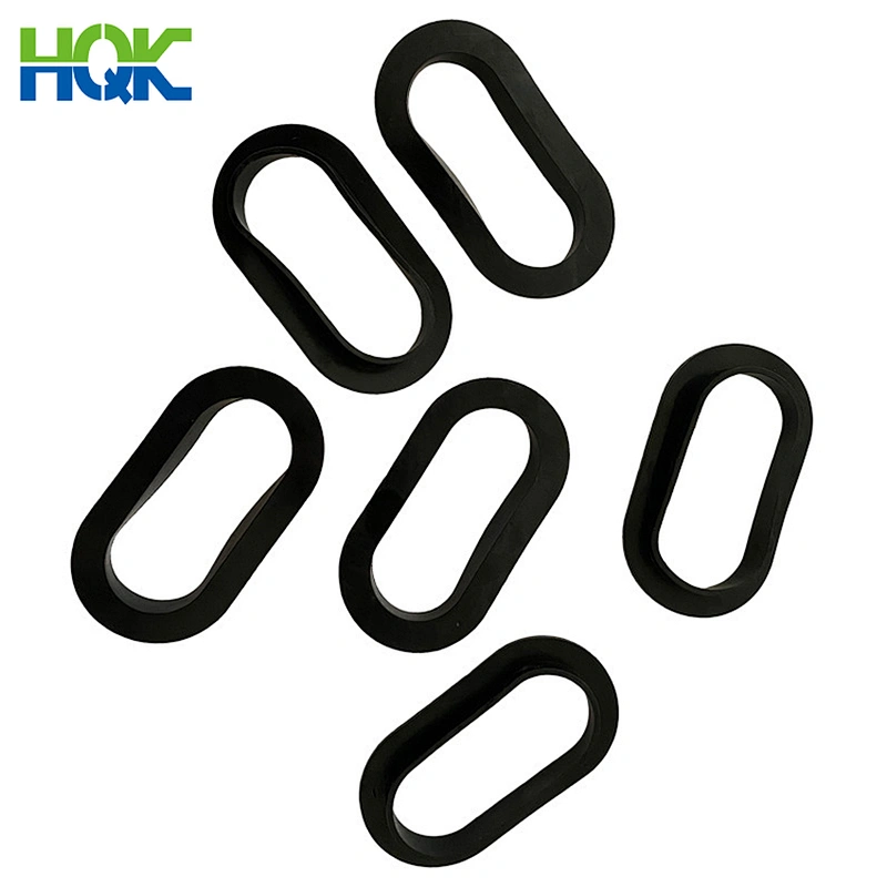 Customized shaped sealing gasket cushion shock absorption rubber sleeve grommet